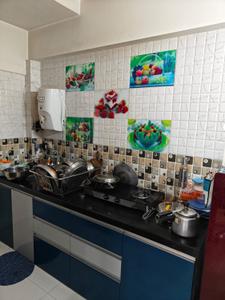 Kitchen Image of 890 Sq.ft 2 BHK Apartment / Flat for rent in Kumar Pebble Park, Hadapsar Pune for Rs. 19500