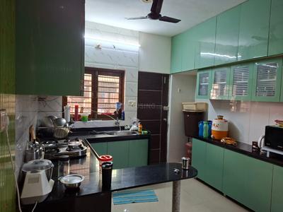 Kitchen Image of 1100 Sq.ft 3 BHK Villa for rent in Manjalpur Vadodara for Rs. 26000