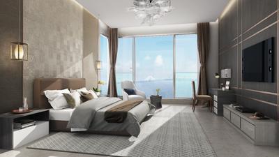 Bedroom Image of 1500 Sq.ft 4 BHK Apartment / Flat for sale in Bandra West Mumbai for Rs. 100000000