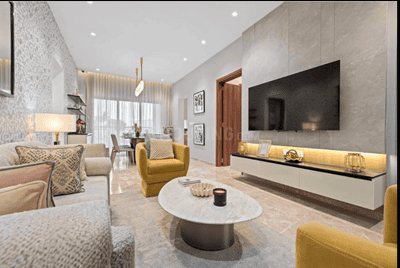 Living Room Image of 2532 Sq.ft 4 BHK Apartment / Flat for sale in Casagrand Holachennai, Sholinganallur Chennai for Rs. 22000000