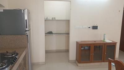 Kitchen Image of 1350 Sq.ft 2.5 BHK Apartment / Flat for rent in Adani The Meadows, Shantigram Ahmedabad for Rs. 36000