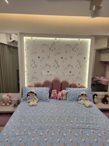 Bedroom Image of 1700 Sq.ft 3 BHK Apartment / Flat for rent in Ashapura Samanvay Scintilla, Bopal Ahmedabad for Rs. 45000