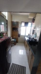 Kitchen Image of 650 Sq.ft 1.5 BHK Apartment / Flat for rent in Kashish Park Tower, Dharamveer Nagar Thane for Rs. 32000