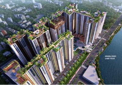 1014 Sqft BHK Flat for sale in Siddha Eden Lakeville Baranagar