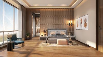 Bedroom Image of 1633 Sq.ft 3 BHK Apartment / Flat for sale in Cristallo The Arista, Pimple Nilakh Pune for Rs. 17500000