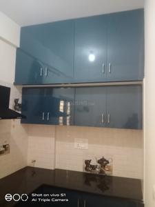 Kitchen Image of 1000 Sq.ft 2 BHK Duplex for rent in Sahakara Nagar Bengaluru for Rs. 28000