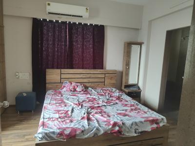 Bedroom Image of 2000 Sq.ft 3 BHK Penthouse for rent in Raison Casa Elite, Chharodi Ahmedabad for Rs. 45000
