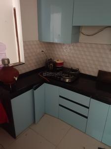 Kitchen Image of 691 Sq.ft 2 BHK Apartment / Flat for rent in Godrej Boulevard, Manjari Budruk Pune for Rs. 17000