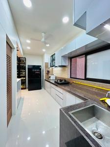 Kitchen Image of 2220 Sq.ft 3 BHK Apartment / Flat for sale in Iscon Ambli Road Ahmedabad for Rs. 24900000