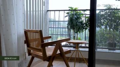 Balcony Image of 1876 Sq.ft 3 BHK Apartment / Flat for sale in Shapoorji Vanaha, Bavdhan Pune for Rs. 15500000