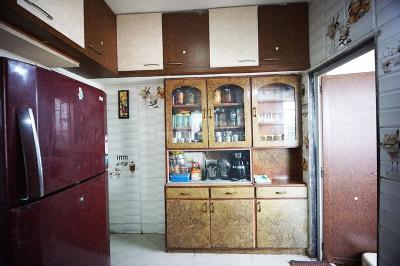 Kitchen Image of 810 Sq.ft 2 BHK Apartment / Flat for sale in Bodakdev Ahmedabad for Rs. 5800000