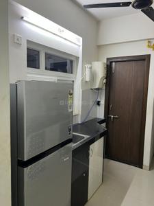 Kitchen Image of 660 Sq.ft 2 BHK Apartment / Flat for rent in Adani Elysium, Shantigram Ahmedabad for Rs. 35000