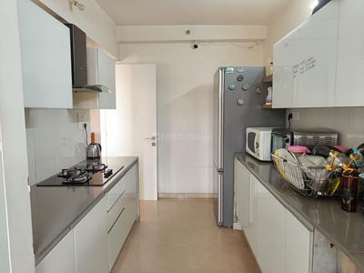 Kitchen Image of 2450 Sq.ft 4 BHK Apartment / Flat for sale in Godrej The Trees Phase 2, Vikhroli East Mumbai for Rs. 107500000