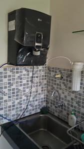 Kitchen Image of 800 Sq.ft 1 BHK Apartment / Flat for rent in Sagar Lifestyle Towers, Salaiya Bhopal for Rs. 15000