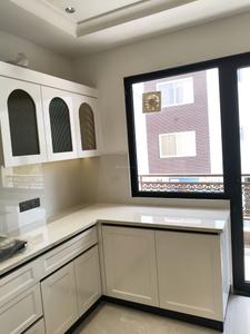 Kitchen Image of 1400 Sq.ft 2 BHK Builder Floor for rent in Sector 27 Gurgaon for Rs. 58000