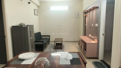 Living Room Image of 964 Sq.ft 2 BHK Apartment / Flat for rent in Doshi First Nest, Thirumudivakkam Chennai for Rs. 33000