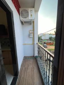 Balcony Image of 1500 Sq.ft 1 BHK Apartment / Flat for rent in Mahalakshmi Nagar Indore for Rs. 21000