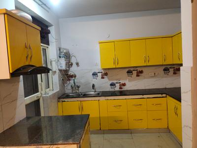 Kitchen Image of 1500 Sq.ft 3 BHK Apartment / Flat for rent in Pardesi Ushay Tower, Kundli Sonipat for Rs. 25000