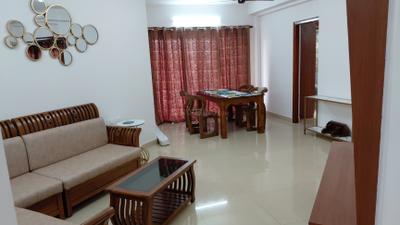 Living Room Image of 1012 Sq.ft 2 BHK Apartment / Flat for rent in Hoysala Infantry Towers, Sanjaynagar Bengaluru for Rs. 45000