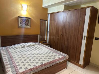 Bedroom Image of 1080 Sq.ft 2 BHK Apartment / Flat for rent in Adani The Meadows, Shantigram Ahmedabad for Rs. 40000