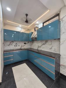 Kitchen Image of 1000 Sq.ft 2 BHK Builder Floor for sale in Kirti Nagar New Delhi for Rs. 11500000