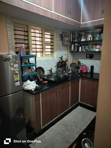 Kitchen Image of 1200 Sq.ft 1 BHK Independent House for rent in Vignana Kendra Bengaluru for Rs. 13000