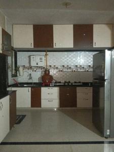 Kitchen Image of 1700 Sq.ft 3 BHK Apartment / Flat for sale in Elenza Greenfield, Shela Ahmedabad for Rs. 8500000