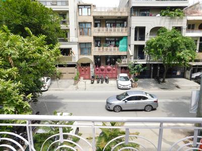Balcony Image of 1500 Sq.ft 2 BHK Builder Floor for rent in Greater Kailash II New Delhi for Rs. 125000