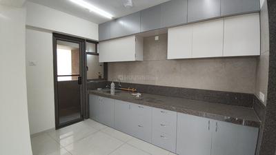Kitchen Image of 2200 Sq.ft 3 BHK Apartment / Flat for rent in Shivalik Green View, Shantigram Ahmedabad for Rs. 60000