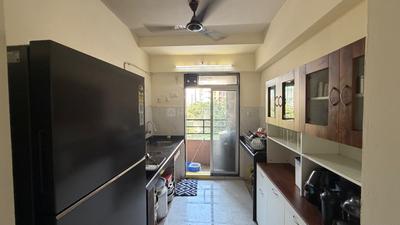 Kitchen Image of 830 Sq.ft 2 BHK Apartment / Flat for sale in DSS Mahavir Kalpavruksha, Kasarvadavali Thane for Rs. 12500000