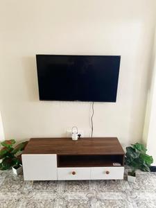 Living Room Image of 800 Sq.ft 2 BHK Apartment / Flat for rent in Naicavaddo Goa for Rs. 37000
