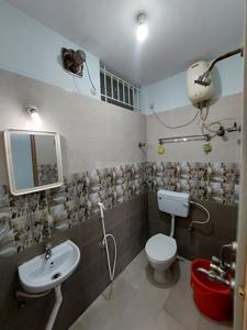 Bathroom Image of 800 Sq.ft 1 BHK Apartment / Flat for rent in Begur Bengaluru for Rs. 20000