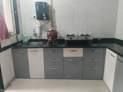Kitchen Image of 1425 Sq.ft 3 BHK Apartment / Flat for sale in Vishwanath Maher Homes 2, Shela Ahmedabad for Rs. 8000000