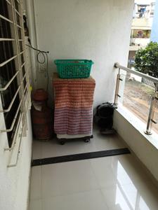 Balcony Image of 950 Sq.ft 2 BHK Apartment / Flat for rent in Gangapur Nashik for Rs. 16000