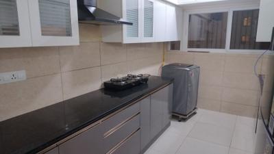 Kitchen Image of 1792 Sq.ft 3 BHK Apartment / Flat for rent in Prestige High Fields, Financial District Hyderabad for Rs. 75000