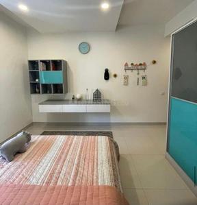 Bedroom Image of 1640 Sq.ft 3 BHK Apartment / Flat for rent in Omaxe Waterscapes, Arjunganj Lucknow for Rs. 30000