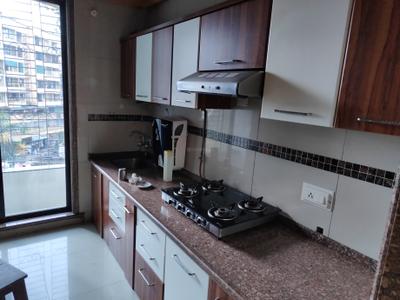 Kitchen Image of 1050 Sq.ft 2 BHK Apartment / Flat for rent in Kalyan West Kalyan for Rs. 40000