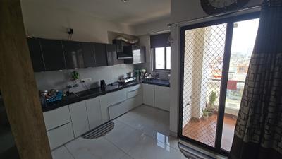 Kitchen Image of 1450 Sq.ft 3 BHK Apartment / Flat for sale in Vaishali Nagar Jaipur for Rs. 9000000