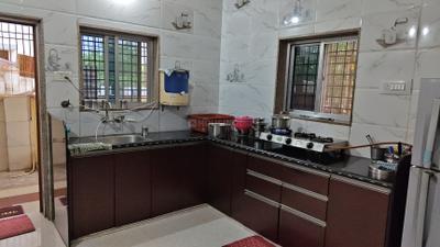 Kitchen Image of 1300 Sq.ft 2 BHK Independent House for sale in New Gotri Vadodara for Rs. 9000000