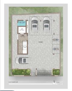 Floor Plan Image of 1480 Sq.ft 3 BHK Apartment / Flat for sale in Velachery Chennai for Rs. 14408100