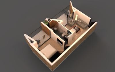 Image of 550 Sq.ft 1 RK Studio for sale in Tiswadi, Goa for Rs. 8500000