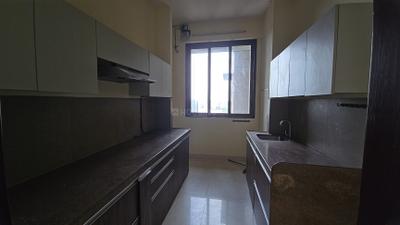 Kitchen Image of 830 Sq.ft 2 BHK Apartment / Flat for sale in The Atmosphere O2, Mulund West Mumbai for Rs. 23000000