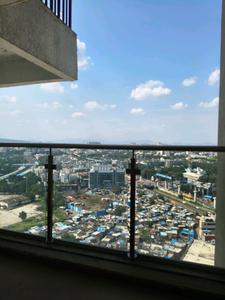 Living Room Image of 2220 Sq.ft 4 BHK Apartment / Flat for rent in Runwal The Central Park, Chinchwad Pune for Rs. 80000