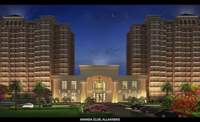 Image of 1480 Sq.ft 3 BHK Apartment / Flat for sale in Pancham Omaxe Aananda Tower B, Naini, Allahabad for Rs. 7000000