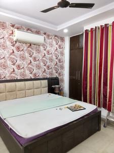 Bedroom Image of 600 Sq.ft 1 BHK Builder Floor for rent in Tagore Garden Extension New Delhi for Rs. 22000