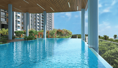 Image of 1200 Sq.ft 2 BHK Apartment / Flat for sale in Evara Heights, Thane West, Thane for Rs. 18000000