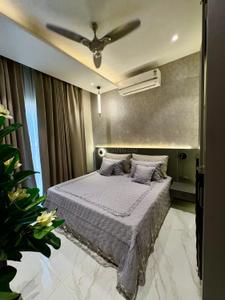 Bedroom Image of 500 Sq.ft 1 BHK Apartment / Flat for sale in Hare Krishna Resort And Suites, Sunrakh Bangar Vrindavan for Rs. 4950000