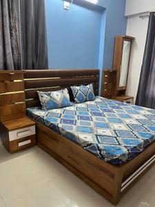 Bedroom Image of 500 Sq.ft 1 BHK Apartment / Flat for rent in Adani Pratham Phase 2, Vaishno Devi Circle Ahmedabad for Rs. 19000