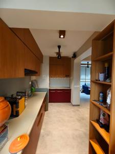 Kitchen Image of 1510 Sq.ft 3 BHK Apartment / Flat for sale in Shilp Revanta, Shela Ahmedabad for Rs. 9500000