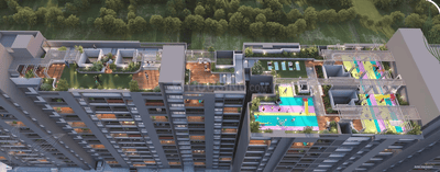 Image of 923 Sq.ft 3 BHK Apartment / Flat for sale in Pragati Aranyam, Dudulgaon, Pune for Rs. 6800000
